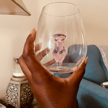 Load image into Gallery viewer, Women’s Body Stemless Wine Glass
