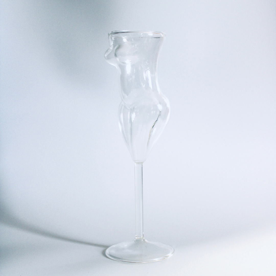 Woman’s Body Shape Wine Glass