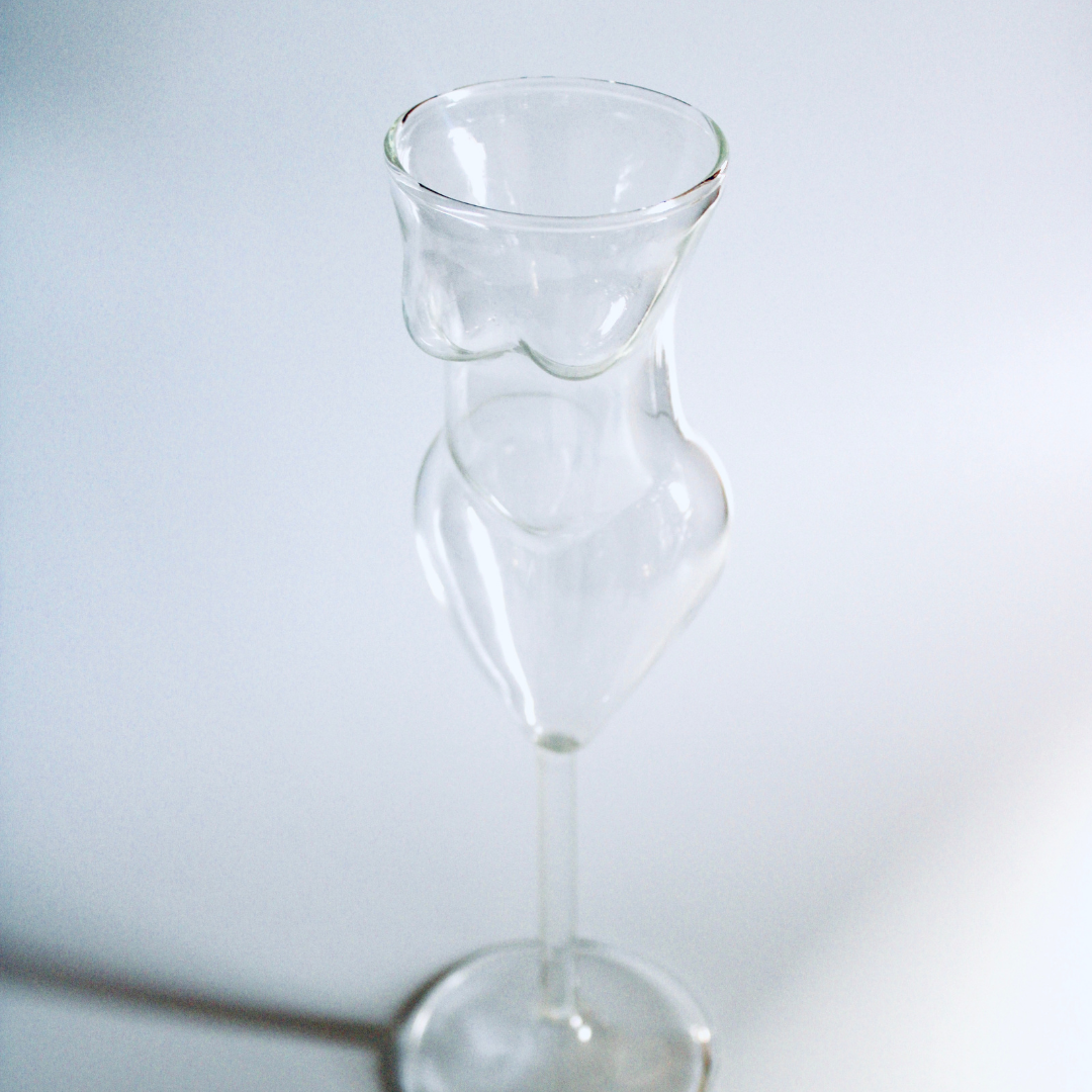 Woman’s Body Shape Wine Glass