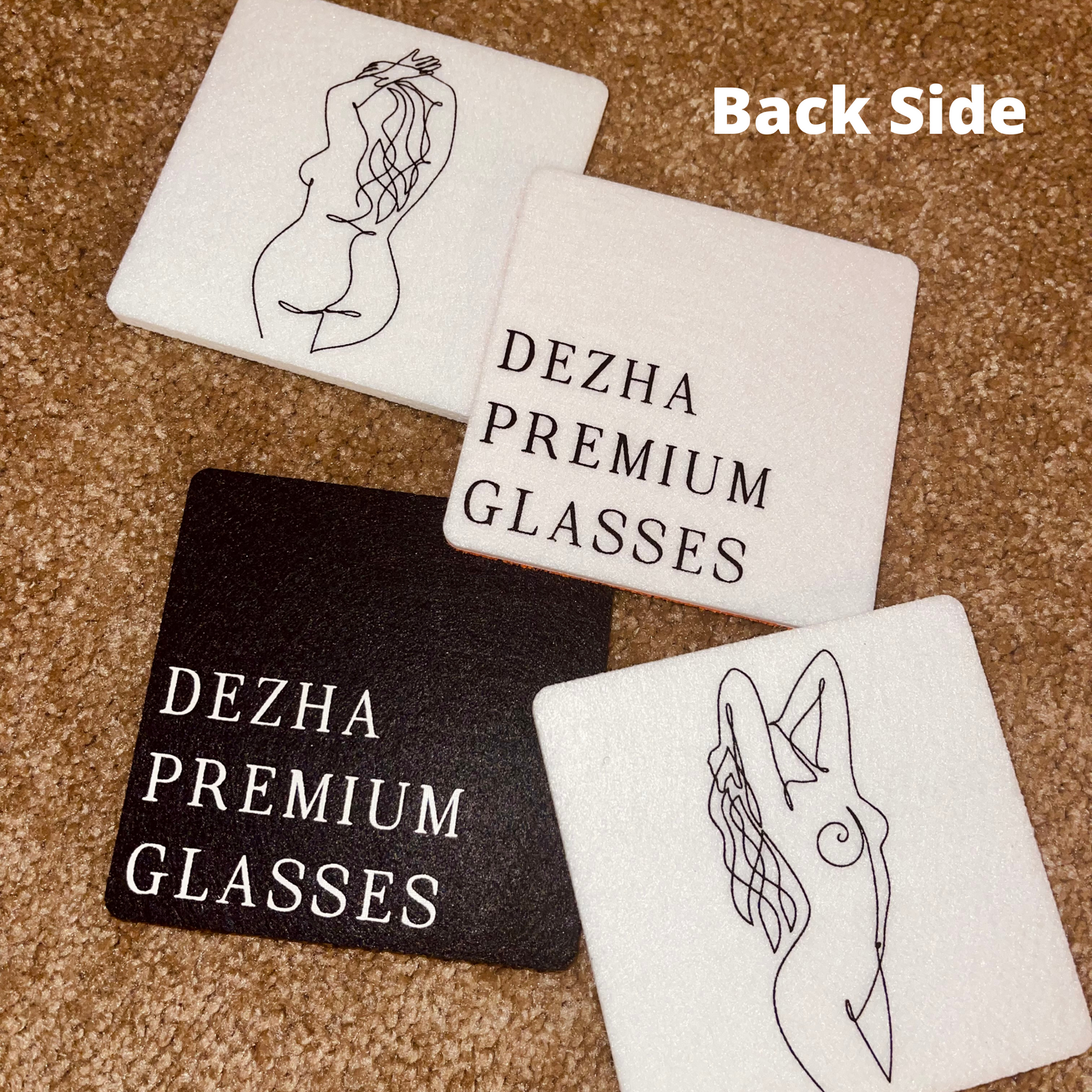 DEZHA 4pcs set Drink Coaster